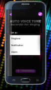 Auto Voice Tune Recorder Zum Singen screenshot 3