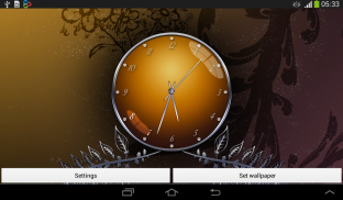 Free Pink Clock screenshot 6