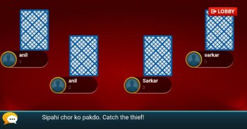 Raja Wazir Chor Sipahi with Friends. Play Online! screenshot 1