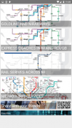 BELFAST METRO RAIL BUS MAP screenshot 1