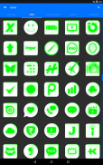 Inverted White and Green Icon Pack screenshot 7