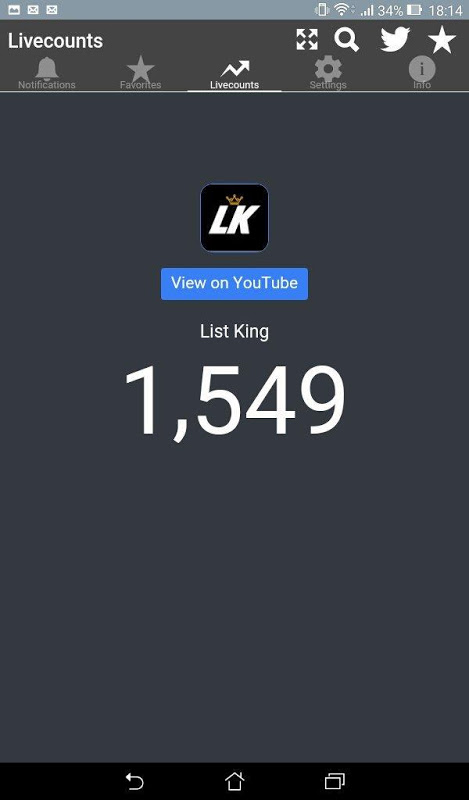 Livecounts - Live Sub Count for Android - Download