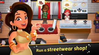 Hip Hop Salon Dash - Simulador fashion de loja screenshot 8