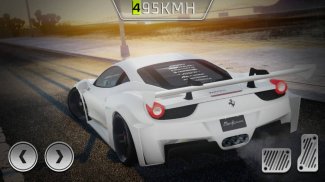 Fast Ferrari 458 Italia Drive screenshot 1