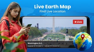 Live Earth Map & Speedometer screenshot 1