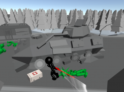 Stickman Killing Zombie 3D screenshot 2