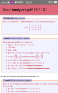 Maths : Cours d’analyse I screenshot 0