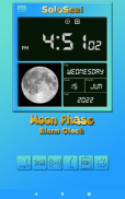 Clock Moon Phase Alarm screenshot 19