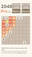 2048 Pro New screenshot 2