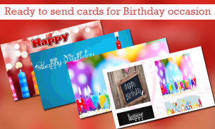 Birthday Greetings eCard Maker screenshot 1