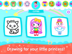 Bini Bébé jeux de dessin fille screenshot 12