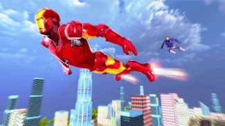 Superhero Iron Robot Rescue Mission 2020 screenshot 6