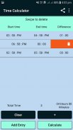 Time Calculator Timesheet, Hou screenshot 5