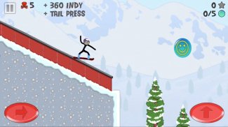 Stickman Snowboarder screenshot 8