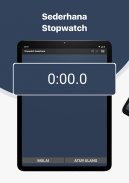 Stopwatch Sederhana screenshot 10