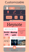 Heynote - Wallpaper Notes screenshot 3