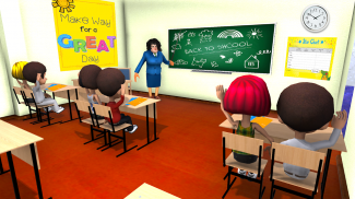 Scary Evil Teacher Games screenshot 0