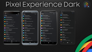 Pixel Experience Theme Dark for LG G7 screenshot 2