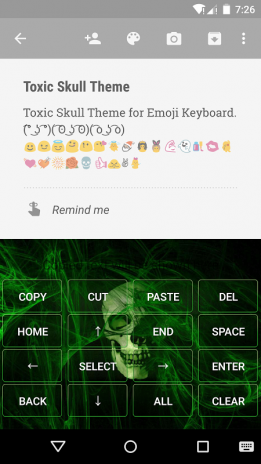 skull emoji copy paste aptoide برای flaming اندروید دانلود apk keyboard