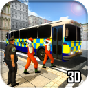 Transport Prisoner: Police City Bus Driving Game Icon