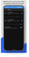Bluetooth audio device widget - connect, volume screenshot 11