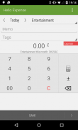 Hello Expense - Ausgaben screenshot 0