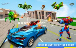 Spider Wheel Robot Car Game 3d screenshot 6