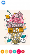 Glitter Ice Cream Coloring screenshot 2