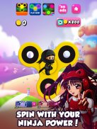 Ninja Kid vs Zombies Special - Fidget Spinner screenshot 0