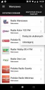 Warsaw Radio Stations - Poland screenshot 1