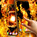 Fire flames live wallpaper