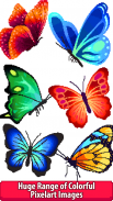 Butterfly Color by Number - Pixel Art Sandbox Draw screenshot 6