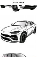 Draw Cars: SUV screenshot 1