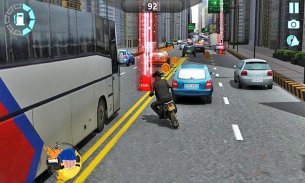 Motorcycle Racer City Driving screenshot 0