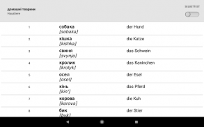 Ukrainische Wörter lernen mit Smart-Teacher screenshot 9