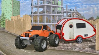 Construção Cargo Truck sim 3d screenshot 3