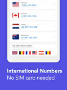 Second - UK & US Phone Number screenshot 2