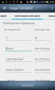 Electricity Usage Calculator screenshot 2