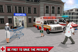 Ambulance Driver: Hospital Emergency Rescue Games screenshot 11