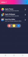 launcher Theme For Infinix 7 with photo editor screenshot 6