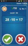 Math Mental Calculation Free screenshot 2
