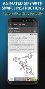 Gym Exercises & Workouts screenshot 2