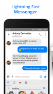 Messenger para mensajes de texto, vídeo chat y más screenshot 2