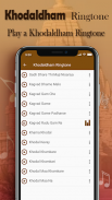 Khodaldham Ringtone screenshot 2