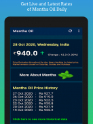 Mentha Oil Rates screenshot 0