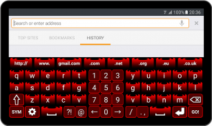 Evil Red Keyboard screenshot 4