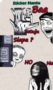 Sticker Chat Hantu Horor - WaStickersApp screenshot 3