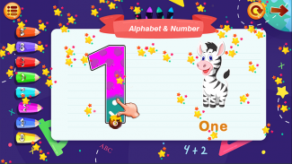 ABC KIDS  - Tracing Alphabets & Numbers ‏ screenshot 4