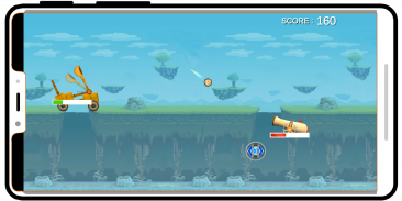 The catapult 3 : Clash with cannon screenshot 1