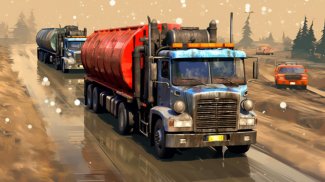Oil Cargo Transport Truck Game screenshot 0